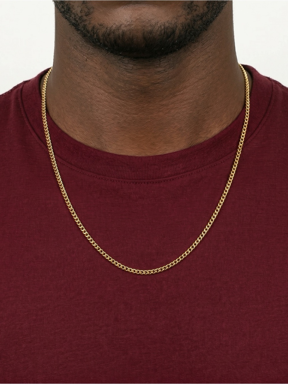 4mm Gold Miami Cuban Chain